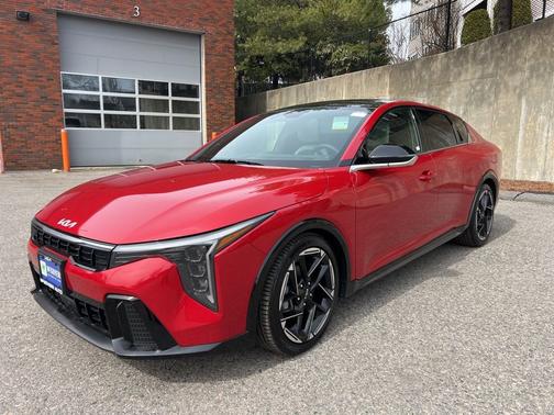 Currant Red 2025 Kia K4 GT-Line