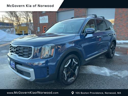 Midnight Lake Blue 2023 Kia Telluride S