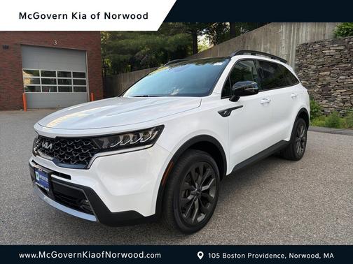 White Pearl 2022 Kia Sorento X-Line EX