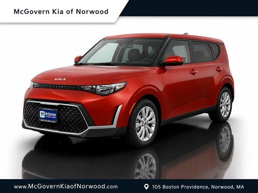 Orange 2023 Kia Soul LX