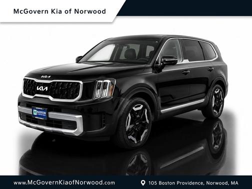 Ebony Black 2024 Kia Telluride EX