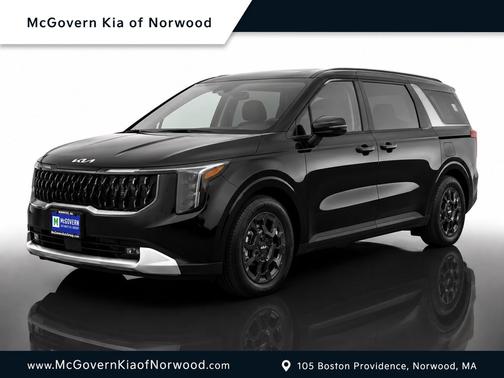 Aurora Black 2025 Kia Carnival Hybrid EX