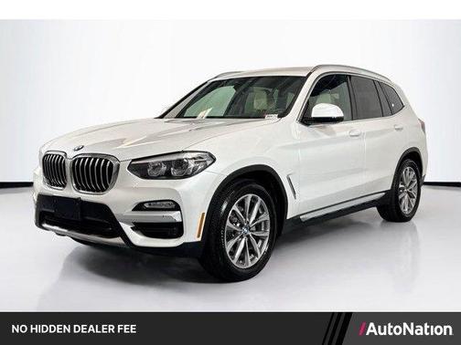 Mineral White Metallic 2019 BMW X3 sDrive30i