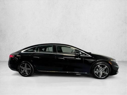 Black 2026 Mercedes-Benz EQS 450 Base 4MATIC