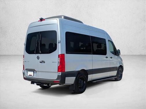 Silver 2025 Mercedes-Benz Sprinter 2500 144 WB Standard Roof Passenger