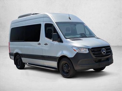 Silver 2025 Mercedes-Benz Sprinter 2500 144 WB Standard Roof Passenger