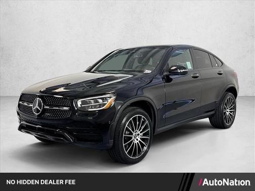 Black 2022 Mercedes-Benz GLC 300 4MATIC Coupe