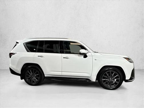 White 2024 Lexus LX 600 F SPORT