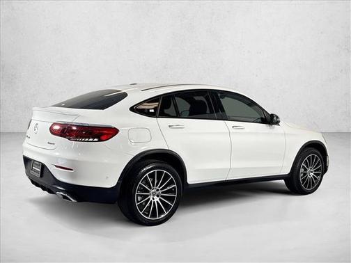 Polar White 2021 Mercedes-Benz GLC 300 4MATIC Coupe