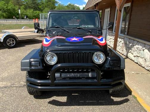 Black 1999 Jeep Wrangler SE