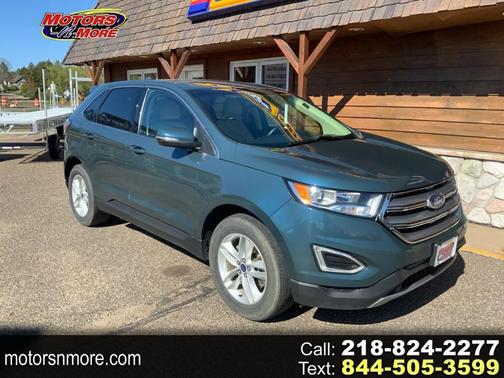 Gray 2016 Ford Edge SEL