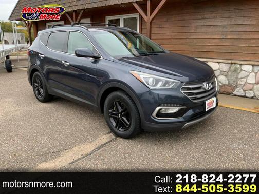 Marlin Blue 2017 Hyundai Santa Fe Sport 2.4L