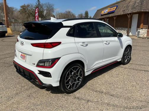 White 2022 Hyundai Kona N Base