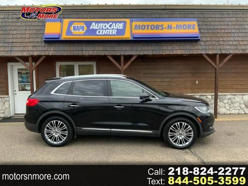 Black 2017 Lincoln MKX Reserve