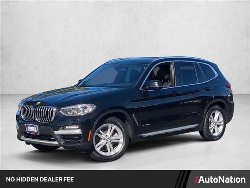 Jet Black 2018 BMW X3 xDrive30i