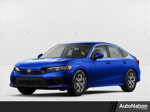 Aegean Blue Metallic 2022 Honda Civic LX