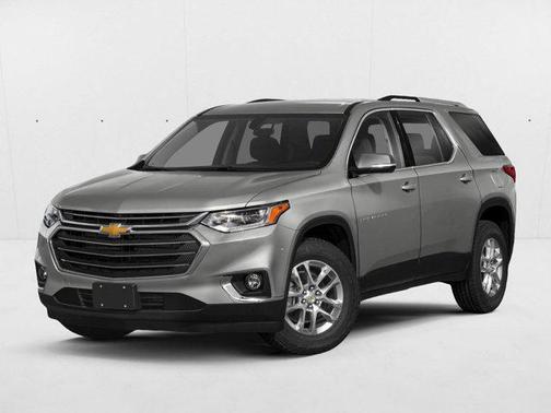 Silver Ice Metallic 2020 Chevrolet Traverse LT Cloth