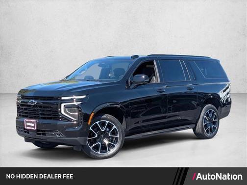 Black 2026 Chevrolet Suburban RST