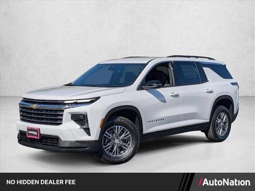 Summit White 2026 Chevrolet Traverse LT