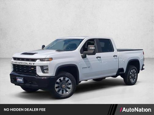 Summit White 2023 Chevrolet Silverado 2500 Custom