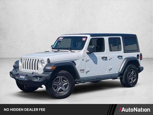 Bright White Clearcoat 2018 Jeep Wrangler Unlimited Sport