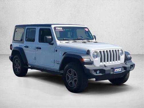 Bright White Clearcoat 2018 Jeep Wrangler Unlimited Sport
