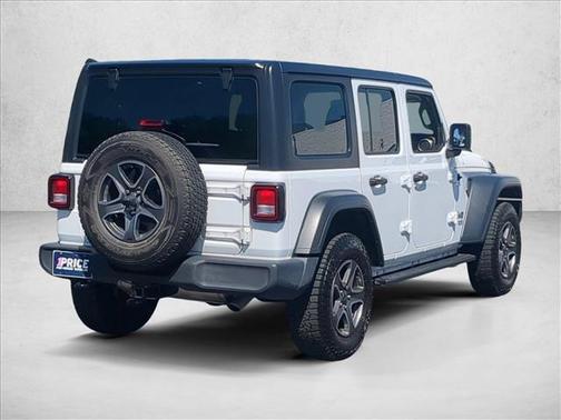 Bright White Clearcoat 2018 Jeep Wrangler Unlimited Sport