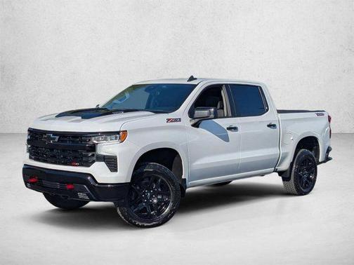 Summit White 2025 Chevrolet Silverado 1500 LT Trail Boss