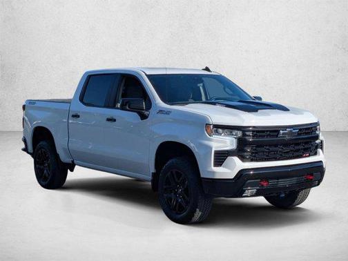 Summit White 2025 Chevrolet Silverado 1500 LT Trail Boss