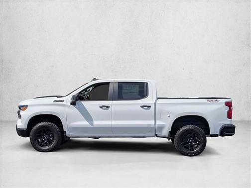 Summit White 2026 Chevrolet Silverado 1500 Custom Trail Boss