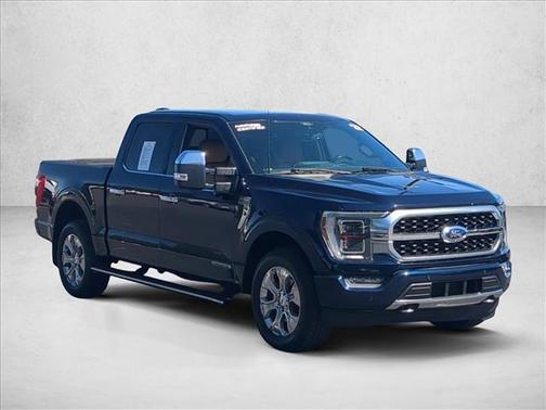 ANTIMATTER BLUE METALLIC 2022 Ford F-150 Platinum
