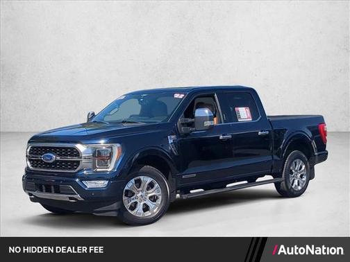 ANTIMATTER BLUE METALLIC 2022 Ford F-150 Platinum