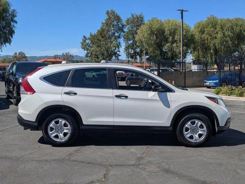 White Diamond Pearl 2013 Honda CR-V LX