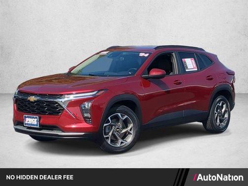 Crimson Metallic 2024 Chevrolet Trax LT