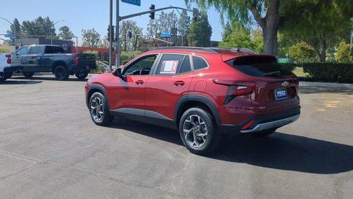 Crimson Metallic 2024 Chevrolet Trax LT
