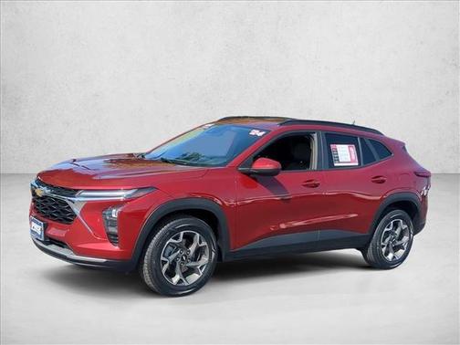 Crimson Metallic 2024 Chevrolet Trax LT