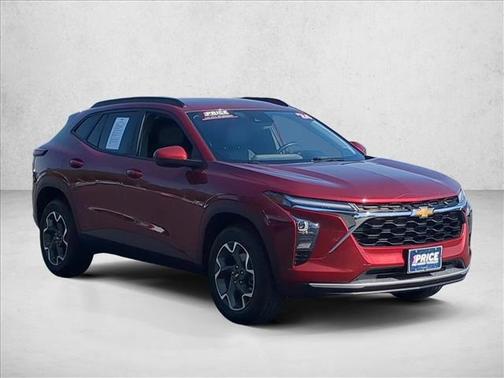 Crimson Metallic 2024 Chevrolet Trax LT
