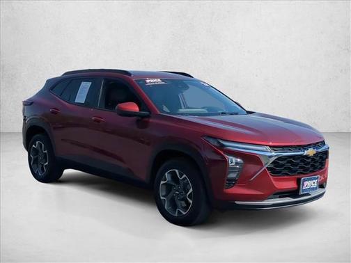 Crimson Metallic 2024 Chevrolet Trax LT