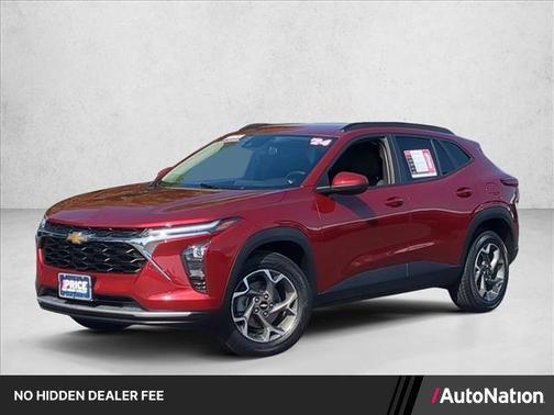 Crimson Metallic 2024 Chevrolet Trax LT