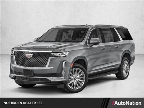 Argent Silver Metallic 2024 Cadillac Escalade ESV Premium Luxury