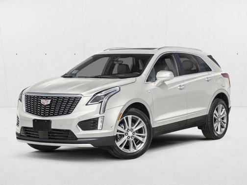 Crystal White Tricoat 2025 Cadillac XT5 Premium Luxury