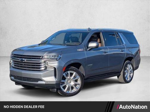 Satin Steel Metallic 2022 Chevrolet Tahoe 4WD High Country