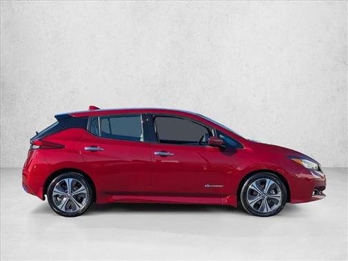 Scarlet Ember 2018 Nissan Leaf SL
