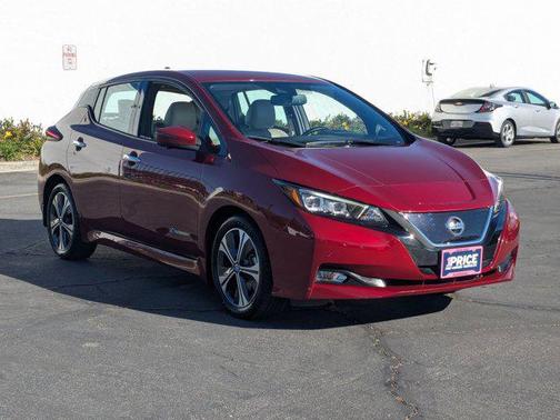 Scarlet Ember 2018 Nissan Leaf SL