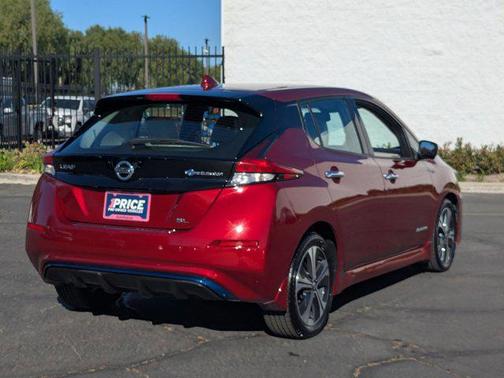 Scarlet Ember 2018 Nissan Leaf SL