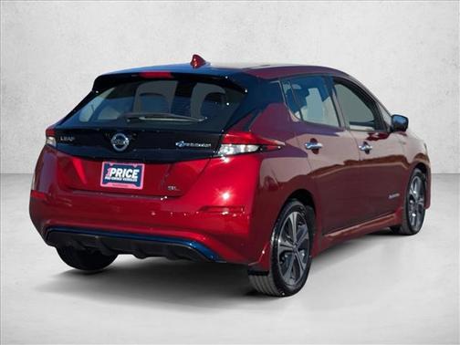 Scarlet Ember 2018 Nissan Leaf SL