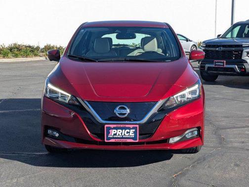 Scarlet Ember 2018 Nissan Leaf SL