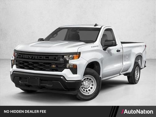 Summit White 2025 Chevrolet Silverado 1500 WT