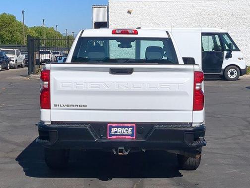 Summit White 2025 Chevrolet Silverado 1500 WT