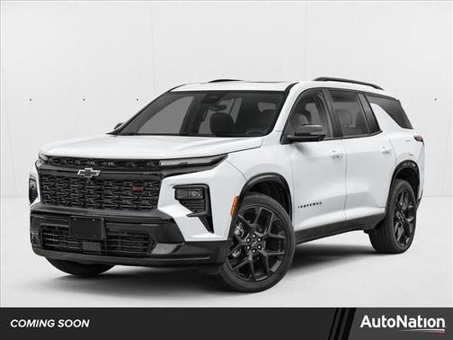 Polar White Tricoat 2026 Chevrolet Traverse RS